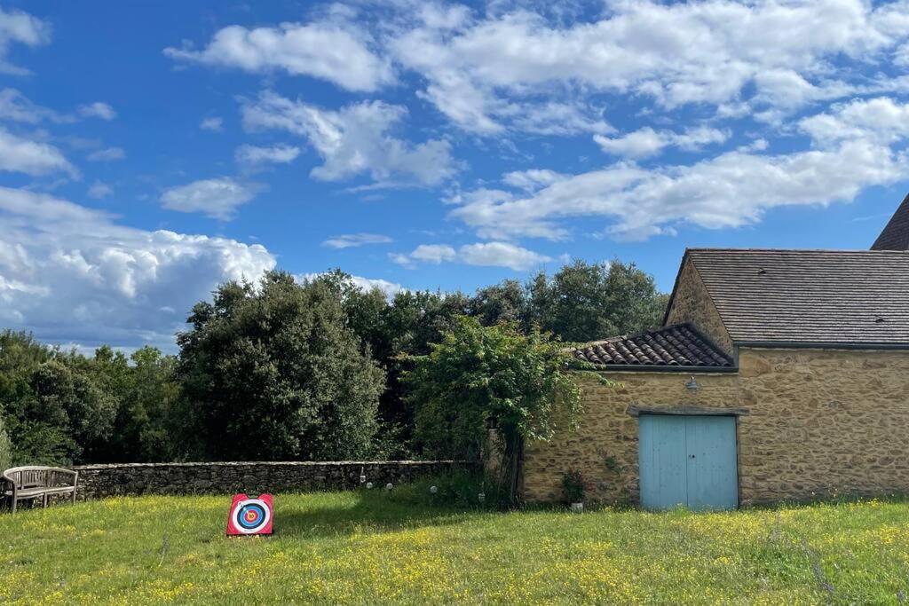 Charming 19Th Century Farmhouse With Pool Vitrac  Eksteriør bilde