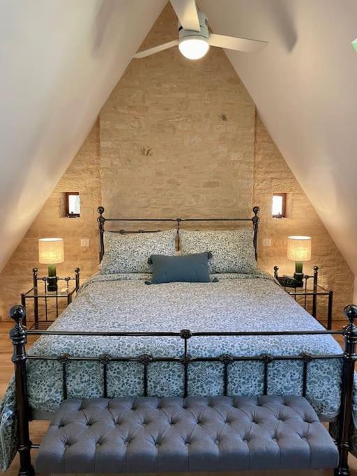 Charming 19Th Century Farmhouse With Pool Vitrac  Eksteriør bilde